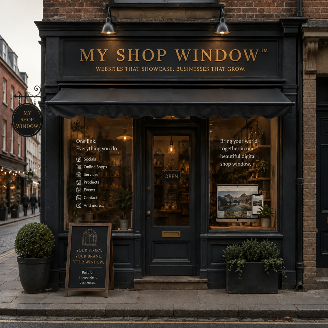 My Shop Window™ — websites that showcase, businesses that grow